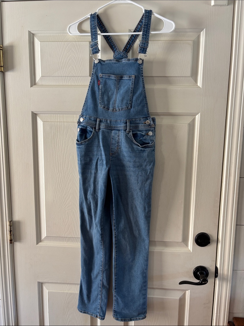 Levi's Classic Light Blue Denim Overalls for Kids